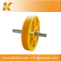 Elevator Parts|Elevator Nylon Deflector Sheave Manufacturer|wire rope sheaves pulley